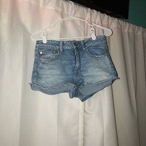 american eagle jean shorts